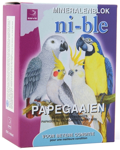 Esve nible mineralen pikblok papegaai roze product afbeelding
