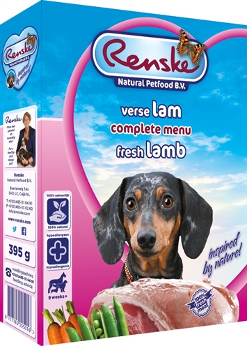 Renske Vers Vlees Lam 10x395Gr Grootverpakking product afbeelding