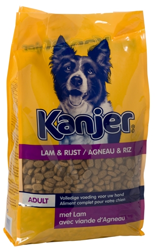 Kanjer lam/rijst 15 Kg