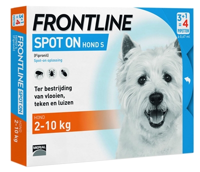 Frontline hond spot on small product afbeelding