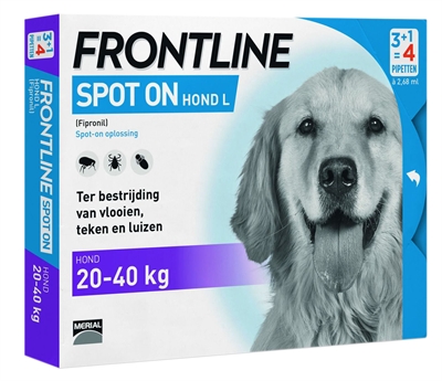 Frontline hond spot on large product afbeelding