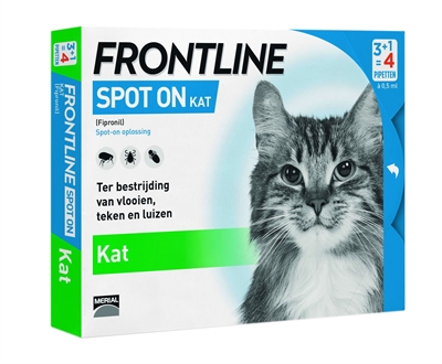 Frontline kat spot on product afbeelding