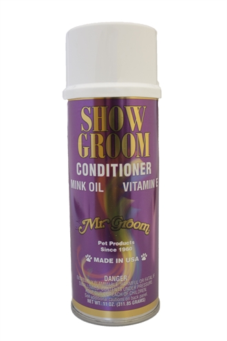 Mr groom show groom glansspray met mink olie product afbeelding