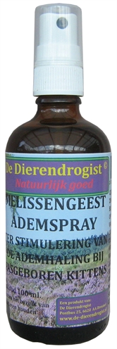 Dierendrogist melissengeest ademspray kitten product afbeelding