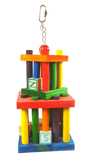 Happy pet vogelspeelgoed doolhof product afbeelding