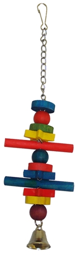 Happy pet vogelspeeltje shootingstar hout product afbeelding