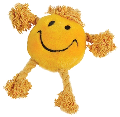 Happy pet happy faces pluche smiley geel product afbeelding