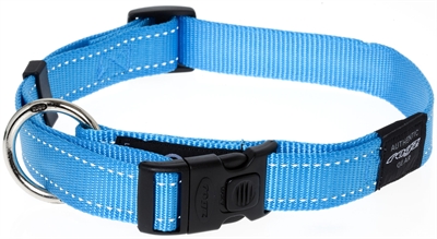 Rogz for Dogs Lumberjack Hondenhalsband Verstelbaar Turquoise 73 x 2,5 cm product afbeelding