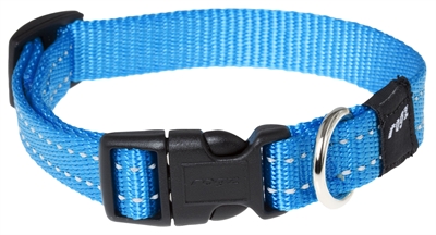 Rogz for Dogs Snake Hondenhalsband Verstelbaar Turquoise 40 x 1,6 cm product afbeelding