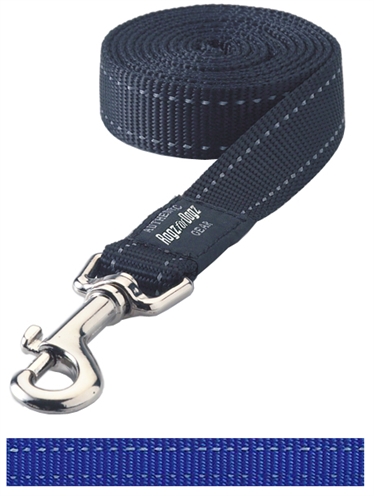 Rogz for dogs fanbelt long lijn blauw product afbeelding