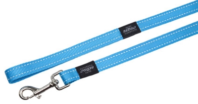 Rogz for dogs fanbelt long lijn turquoise product afbeelding