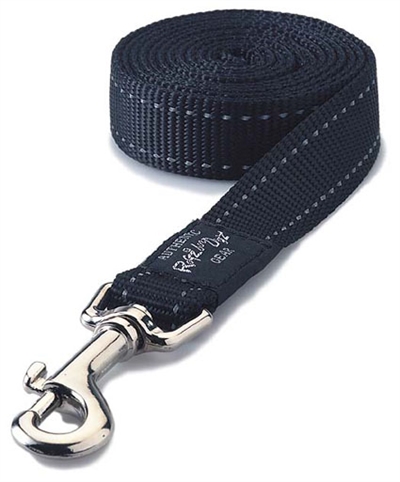 Rogz for dogs fanbelt long lijn zwart product afbeelding
