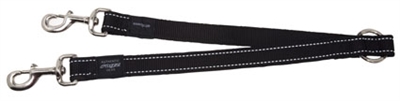 Rogz for Dogs Lumberjack Hondenriem Splitter Zwart 43 x 2,5 cm product afbeelding