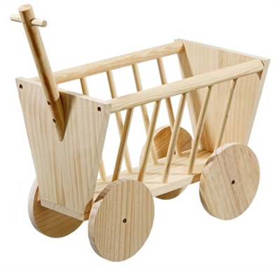 Karlie wonderland houten bolderwagen product afbeelding