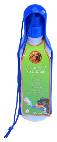 Drinkfles met koord draagbaar product afbeelding