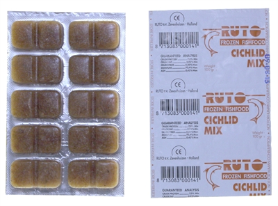Ruto Blue Label Cichlid Mix 100 Gr product afbeelding