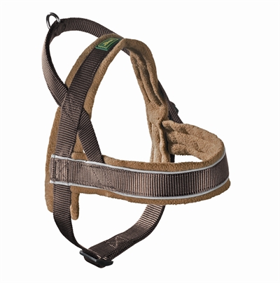 Hunter harnas norweger racing nylon bruin/cognac product afbeelding
