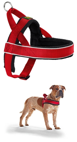Hunter Hondenharnas Norweger racing Nylon Rood/Zwart 80 x 2,5 cm product afbeelding