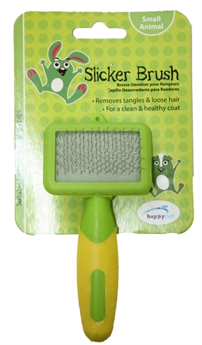 Happy pet knaagdier slicker brush product afbeelding