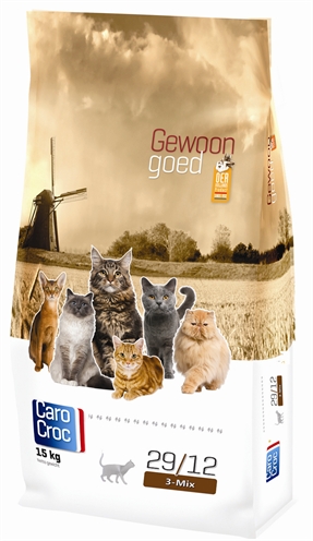 Carocroc Kat 3mix 15 Kg product afbeelding