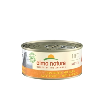 Almo Nature Cat Kitten Kip 24x70 Gr