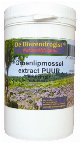 Dierendrogist groenlipmossel extract veterinair product afbeelding