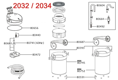 Eheim pomprad voor 2231/2232/2234 product afbeelding