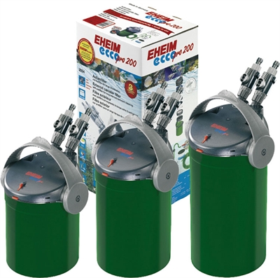 Eheim ecco pro 200 buitenfilter met filtermassa product afbeelding
