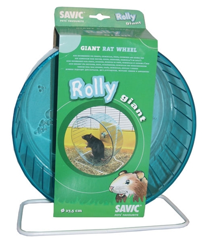 Savic plastic rattenmolen met standaard rolly giant product afbeelding