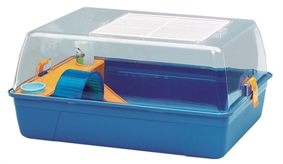Savic plastic kooi rody hamster blauw product afbeelding