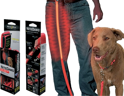 Nite ize nylon looplijn verlicht rood product afbeelding