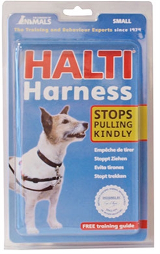Halti harness rood/zwart product afbeelding