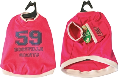 Boony honden tshirt dogsville giants roze