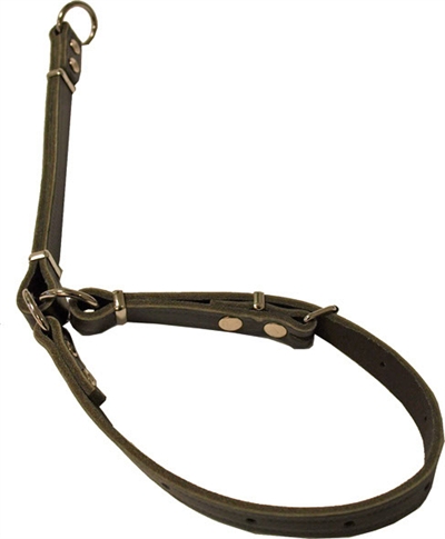 Sliphalsband verstelbaar donkerbruin product afbeelding