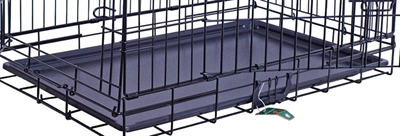 Abs lade voor draadkooi nr 2 zwart product afbeelding