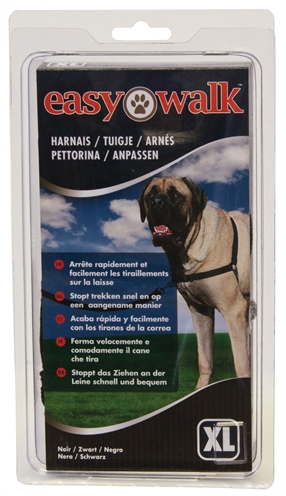 Premier easy walk antitrek tuig zwart product afbeelding