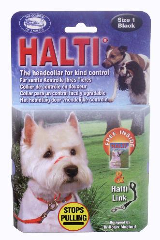 Company of animals halti zwart product afbeelding