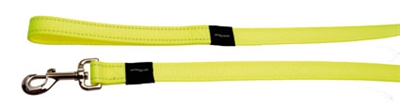 Rogz for dogs fanbelt long lijn geel product afbeelding