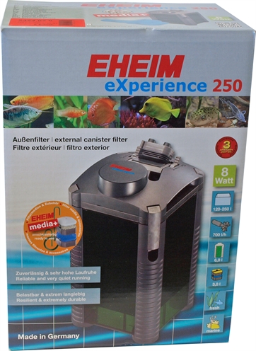 Eheim filter experience 250 met massa product afbeelding