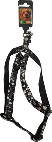 Nylon/pu bhtuig bubble zwart