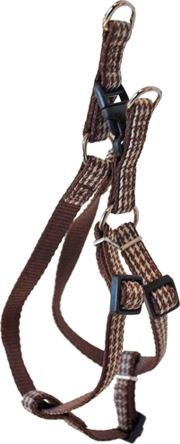 Nylon bhtuig ruit bruin product afbeelding
