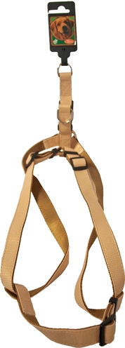 Nylon/pu bhtuig beige product afbeelding