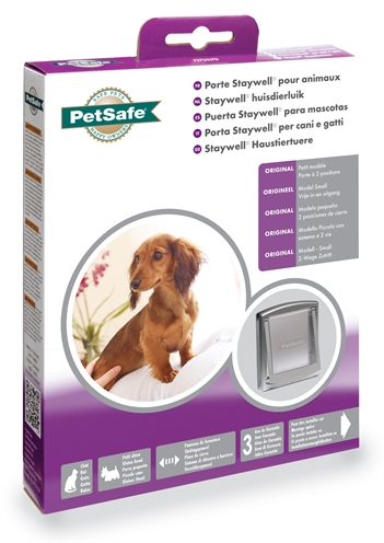 Petsafe kattenluik small zilver/transparant product afbeelding