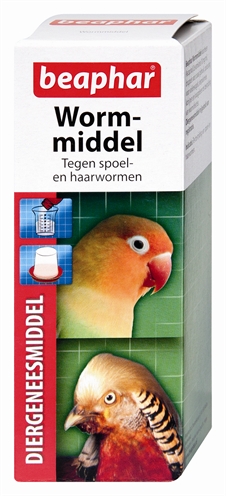Beaphar wormmiddel voor vogels en knaagdieren product afbeelding