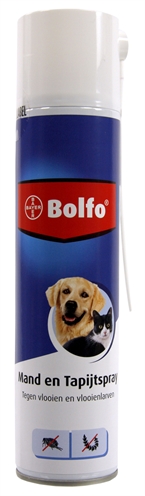 Bolfo mand en tapijtspray