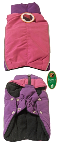 Boony hondenregenjas magic flowers fuchsia product afbeelding