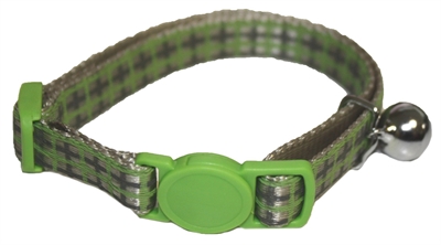 Happy Pet Little Rascals Kitten Halsband Groen 22,5 - 31 cm