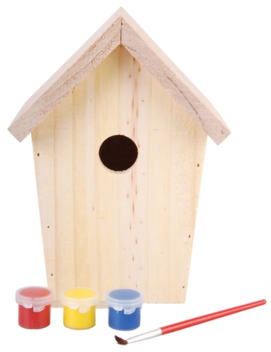 Doehetzelf nestkastje met verf product afbeelding