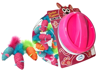 Happy pet carnaval muis display product afbeelding