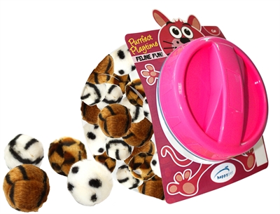 Happy pet fuzzeez bal product afbeelding